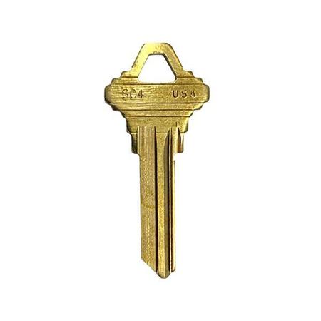 ILCO Ilco: Key Blanks, SC4-BR SCHLAGE ILCO-SC4-BR